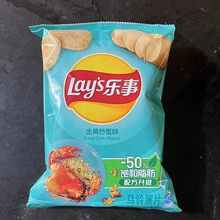 百事食品 乐事 金黄炒蟹味 70g