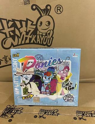 卡游 小马宝莉整盒卡片 30包