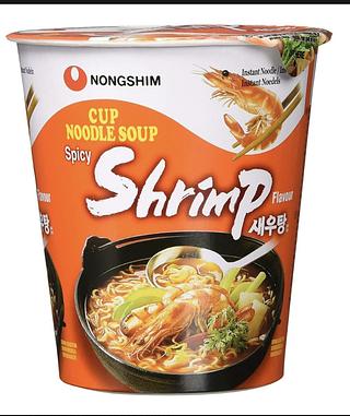 韩国 农心拉面虾味67g