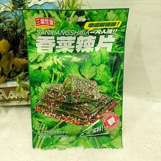 三湘世家 香菜辣片 102g