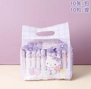 HELLO KITTY 婴儿口水巾 10片/10包
