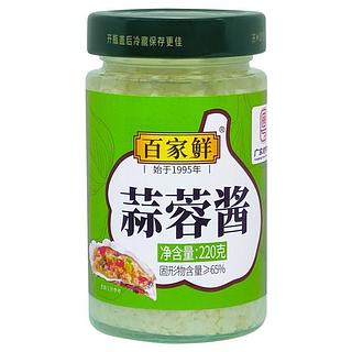 百家鲜 蒜蓉酱 220g