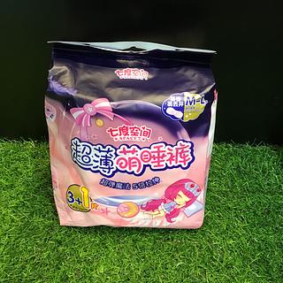 七度空间 超薄萌睡裤 M-L 3+1片