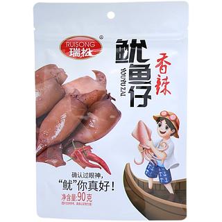 瑞松 鱿鱼仔 香辣味 90g