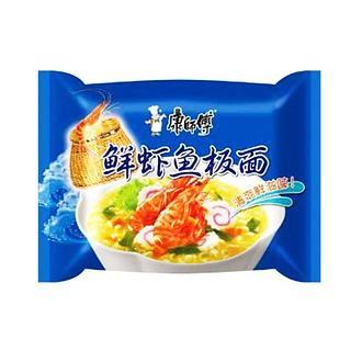 康师傅鲜虾鱼板面98g