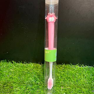 香肠嘴蛙蛙儿童牙刷 粉色