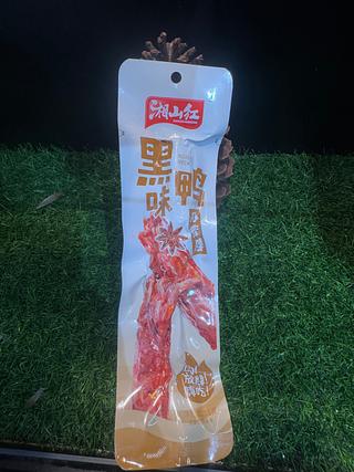 黑鸭味风干鸭脖