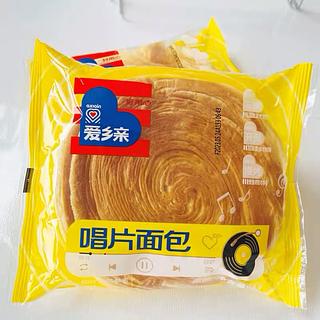 爱乡亲 唱片面包 原味 90g