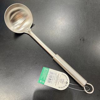 富涵厨具 2厘圆环钢柄7cm汤勺