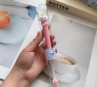 CKT 圈圈狗儿童牙刷 粉色