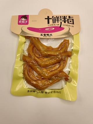 乡妹子五香鸭爪110g