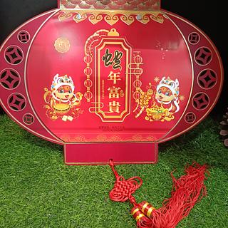 2025蛇年富贵木质挂历