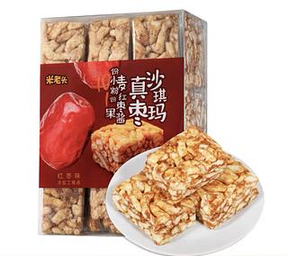 米老头 真枣沙琪玛 红枣味 450g