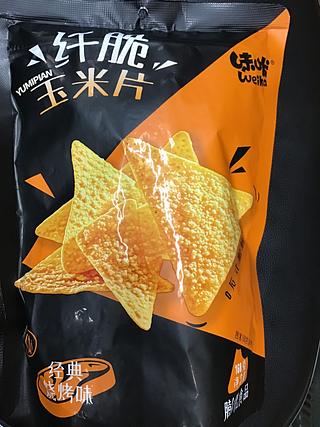 纤脆玉米片经典烧烤味168克