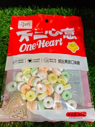刁明 缤纷果味口哨糖 85g