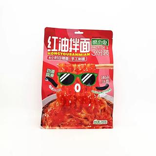 逗小鱼 红油拌面 三份装 345克