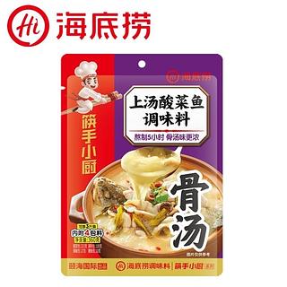 海底捞 骨汤 上汤酸菜鱼调味料 360g