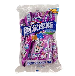 阿尔卑斯棒棒糖 树莓牛奶味 24支装