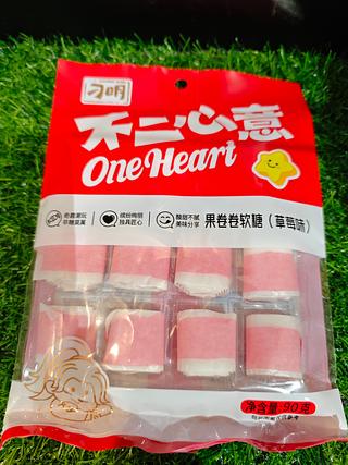 刁明 果卷卷软糖 草莓味 90g