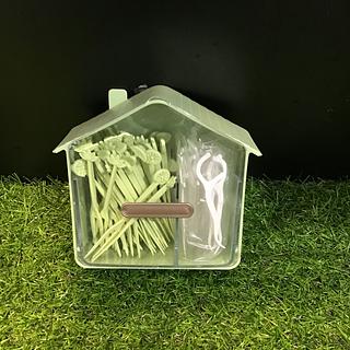 小屋盒 水果叉+牙线